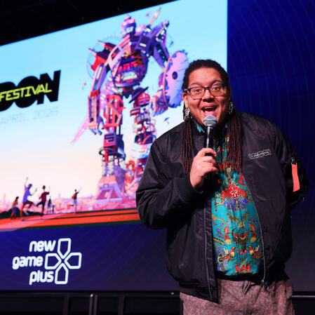 Jonas as the Stage Host for New Game Plus 2026